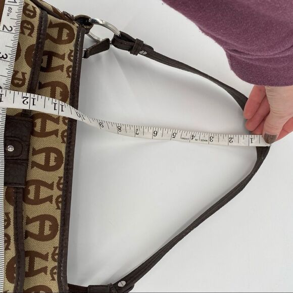 Etienne Aigner Handbag Purse Tote signature logo canvas - Picture 8 of 15